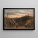 Der gute Bauer - Samuel Palmer — gerahmtes Bild an der Wand