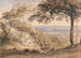 Die Hügel von Wilmot Kent - Samuel Palmer — Ansicht des Kunstwerks