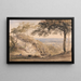 Die Hügel von Wilmot Kent - Samuel Palmer — gerahmtes Bild an der Wand
