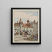 Le Molard - Samuel Prout — gerahmtes Bild an der Wand