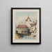 Sursee - Samuel Prout — gerahmtes Bild an der Wand