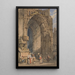 Le Portail de la cathédrale de Reims - Samuel Prout — gerahmtes Bild an der Wand