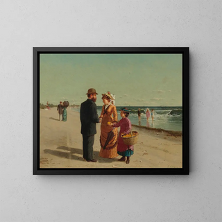 Samuel S Carr - Selling Oranges By The Seashore.webp