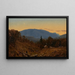 Studie des Hunter Mountain bei Dämmerung - Sanford Robinson Gifford — gerahmtes Bild an der Wand