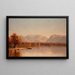 Lac Sunapee, New Hampshire - Sanford Robinson Gifford — gerahmtes Bild an der Wand