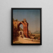 L'Arc de Néron à Tivoli - Sanford Robinson Gifford — gerahmtes Bild an der Wand