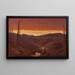 Crepúsculo en los Catskills - Sanford Robinson Gifford — gerahmtes Bild an der Wand