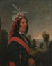 Portrait des Häuptlings Ossahinta der Nation Onondaga - Sanford Thayer — Ansicht des Kunstwerks