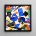 Ohne Titel - Jay Van Everen — gerahmtes Bild an der Wand