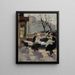 Parc à Paris - Santeri Salokivi — gerahmtes Bild an der Wand