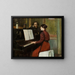 Ein Roman - Santiago Rusiñol — gerahmtes Bild an der Wand