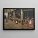 Lavoirs de la Barceloneta - Santiago Rusiñol — gerahmtes Bild an der Wand