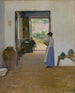 Innenansicht von Sitges - Santiago Rusiñol — Ansicht des Kunstwerks