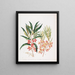 Nestes lanceolata N. montana - Sarah Featon — gerahmtes Bild an der Wand