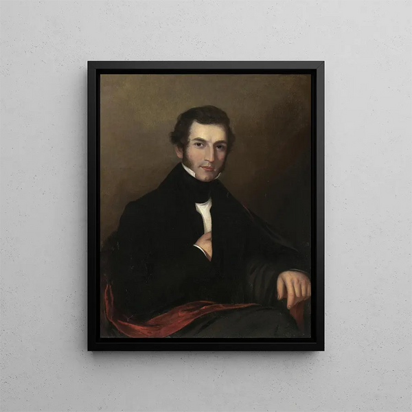 John Bacon Pearce - Sarah Miriam Peale — gerahmtes Bild an der Wand