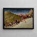 Der Reise der Magier - Sassetta — gerahmtes Bild an der Wand