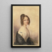 Anne Charlotte Lynch später Mme Vincenzo Botta - Savinien Edme Dubourjal — gerahmtes Bild an der Wand