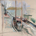 Szene am Hafen - John Henry Twachtman — Ansicht des Kunstwerks