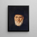 Portrait de Dirck Volckertsz Coornhert - École de Haarlem — gerahmtes Bild an der Wand