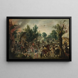 Sebastian Vrancx - Assault on a town.webp