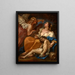 Agar und Ismaël gerettet vom Engel - Sebastiano Ricci — gerahmtes Bild an der Wand