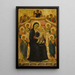 Madone und Kind mit neun Engeln - Segna di Buonaventura — gerahmtes Bild an der Wand