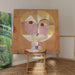 Reproduktion des Gemäldes Senecio (Bald gealtert) - Paul Klee