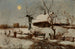 Cottages sous la neige - Seweryn Bieszczad — Ansicht des Kunstwerks