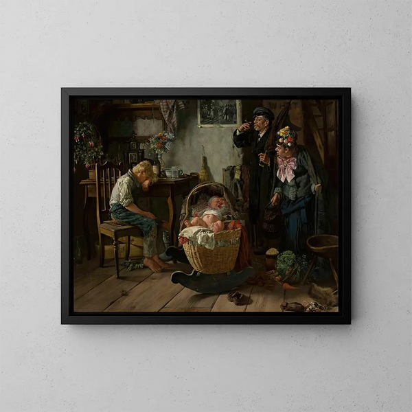 Cils en avant - Seweryn Bieszczad — gerahmtes Bild an der Wand