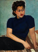 Portrait einer Frau - Seweryn Szrajer — Ansicht des Kunstwerks