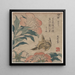Shakuyaku kana ari - Katsushika Hokusai — gerahmtes Bild an der Wand