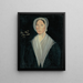 Portrait von Mme William W. Welch - Sheldon Peck — gerahmtes Bild an der Wand