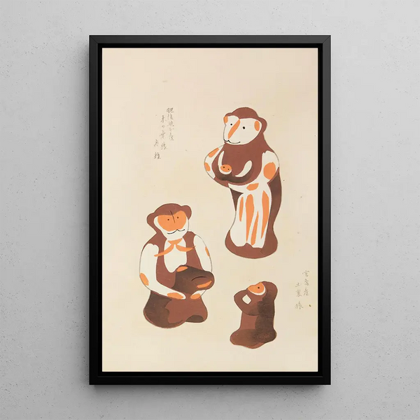 Unai no tomo Pl 056 - Shimizu Seifu — gerahmtes Bild an der Wand