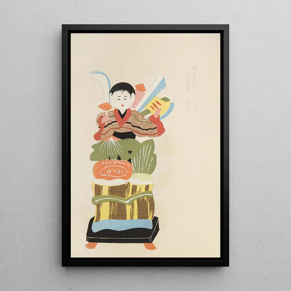 Unai no tomo Pl 250 - Shimizu Seifu — gerahmtes Bild an der Wand