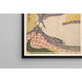 Reproduktion des Gemäldes Shira-uchikake - Der weiße Überwurf - Kitagawa Utamaro