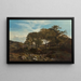 Eine gallische Farm - Sidney Richard Percy — gerahmtes Bild an der Wand