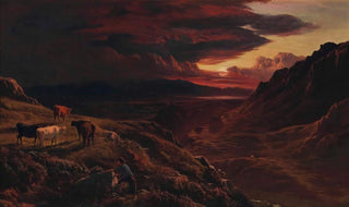 Sidney Richard Percy - The Hills Near Port Madoc.webp