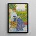 Im Schatten - Sigismund Righini — gerahmtes Bild an der Wand