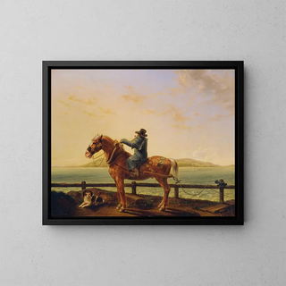 Schiffsführer - Sigmund Ferdinand Ritter von Perger — gerahmtes Bild an der Wand