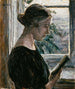 Frau in Profil - Signe Scheel — Ansicht des Kunstwerks