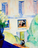 Das Kloster - Sigrid Hjertén — Ansicht des Kunstwerks
