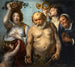 Silène et les quatre saisons - Jacob Jordaens — Ansicht des Kunstwerks