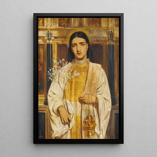 Simeon Solomon - A Saint of the Eastern Church.webp