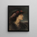 Nacht - Simeon Solomon — gerahmtes Bild an der Wand