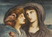 Die Nacht, die ihr geliebtes schlafendes Kind betrachtet - Simeon Solomon — Ansicht des Kunstwerks