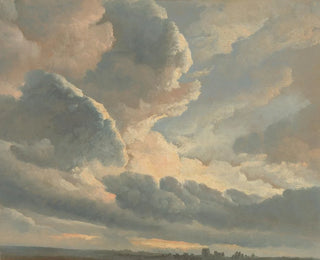 Simon Denis - Study of Clouds with a Sunset near Rome.webp