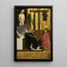 Die Messe des heiligen Gregor - Simon Marmion — gerahmtes Bild an der Wand