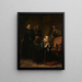 Die letzte Gebet von Johan van Oldenbarnevelt - Simon Opzoomer — gerahmtes Bild an der Wand