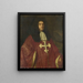 Portrait von Johannes Camprich van Cronefelt, Ritter des Ordens von Saint-Maurice und Saint-Lazare, kaiserlicher Botschafter Deutschlands in Den Haag - Simon Ruys — gerahmtes Bild an der Wand