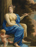 Euterpe, die Muse der Musik und der lyrischen Dichtung - Simon Vouet — Ansicht des Kunstwerks